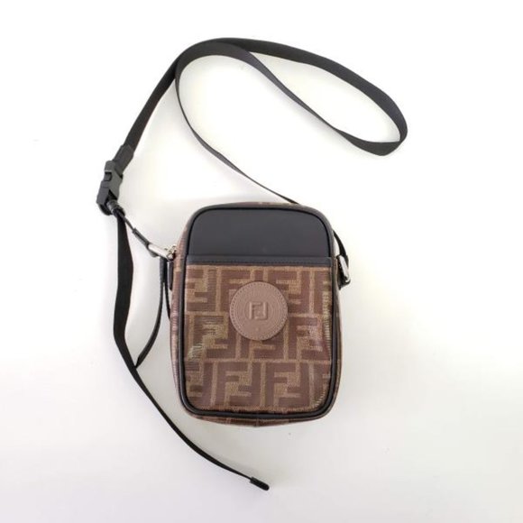 fendi double f shoulder bag